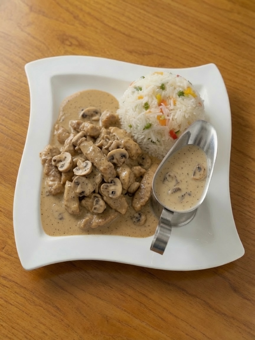 Beef Stroganoff