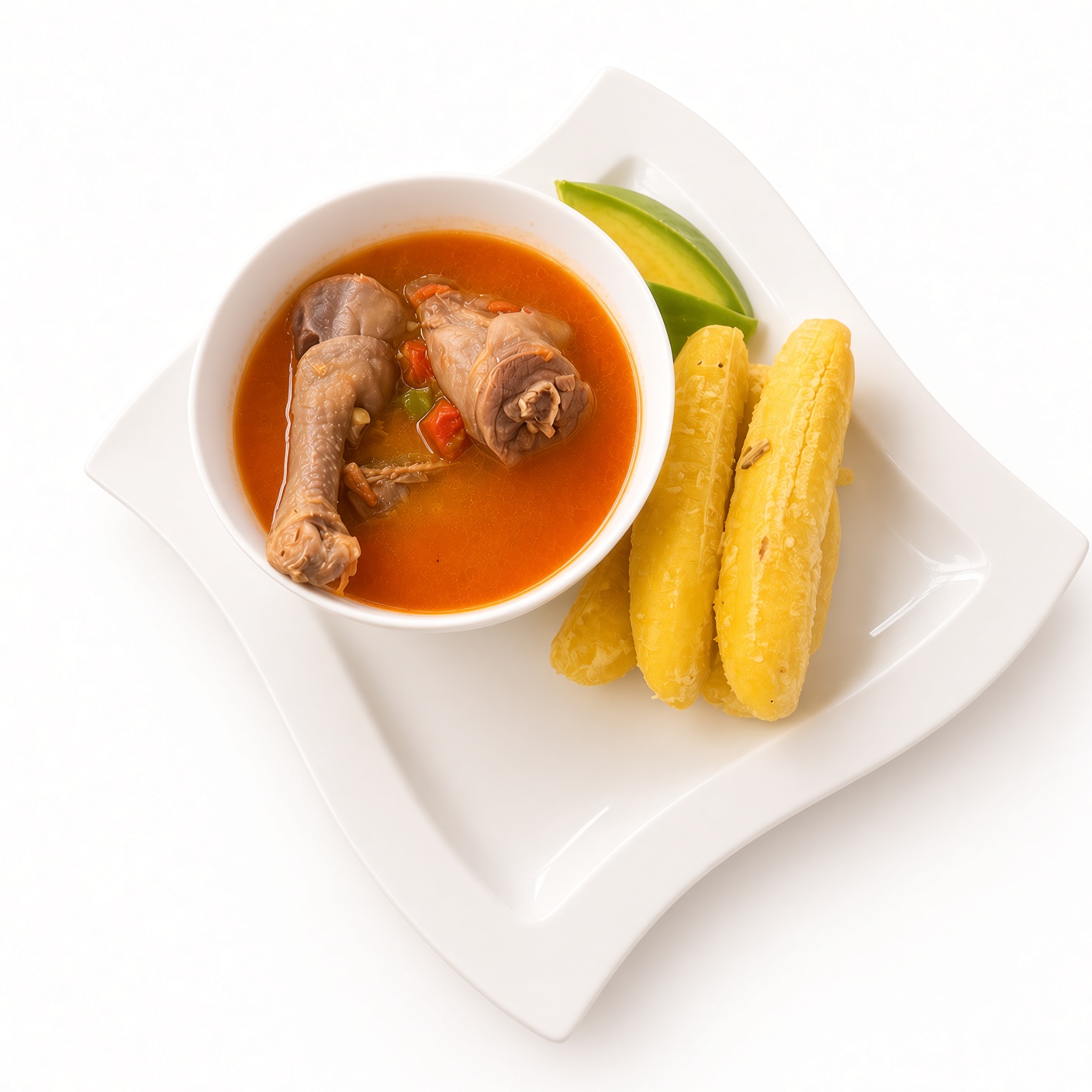 Boiled Local Chicken